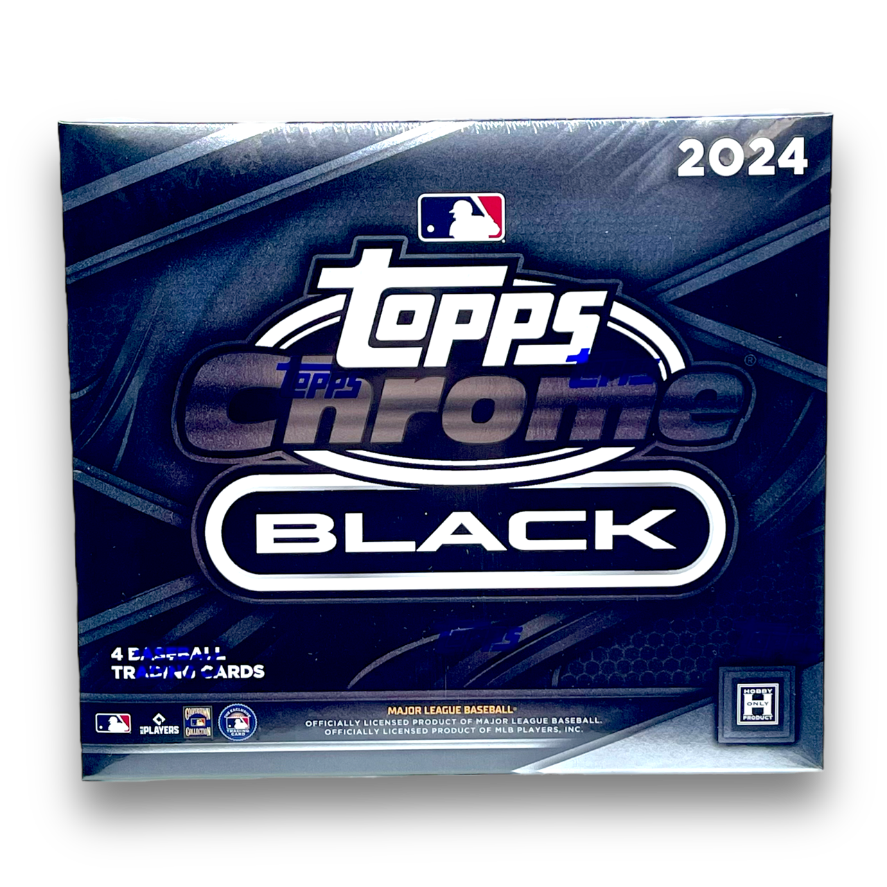 2024 Topps Chrome Black Baseball Hobby Box HOFBC