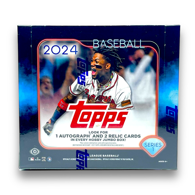 2024 Topps Series 1 Baseball HTA Jumbo Box Opened Live HOFBC