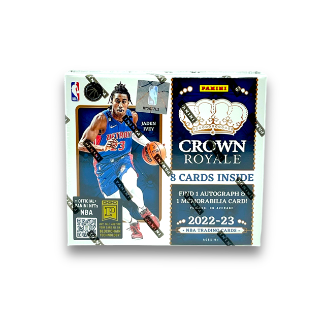 2022-23 Panini Crown Royale Basketball Hobby Box – HOFBC
