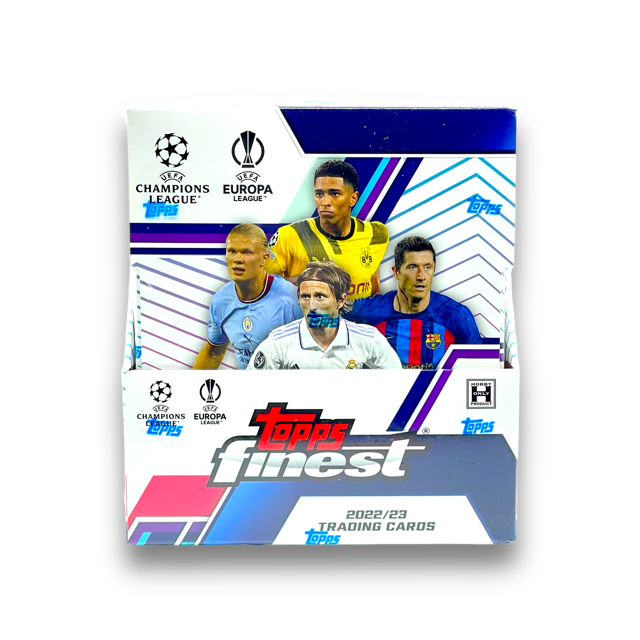 2022-23 Topps UEFA Club Competitions Finest Soccer Hobby Box – HOFBC