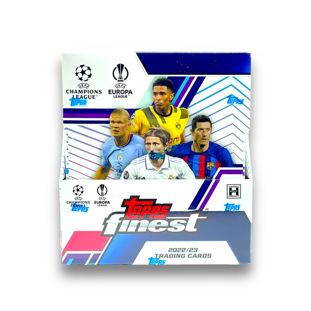 2022-23 Topps UEFA Club Competitions Finest Soccer Hobby Box