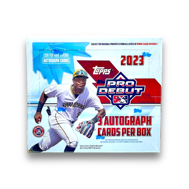 2023 Topps Pro Debut Baseball HTA Jumbo Box HOFBC