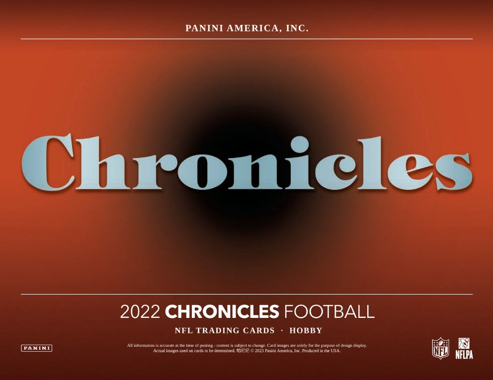 2022 Panini Chronicles Football Blaster Box