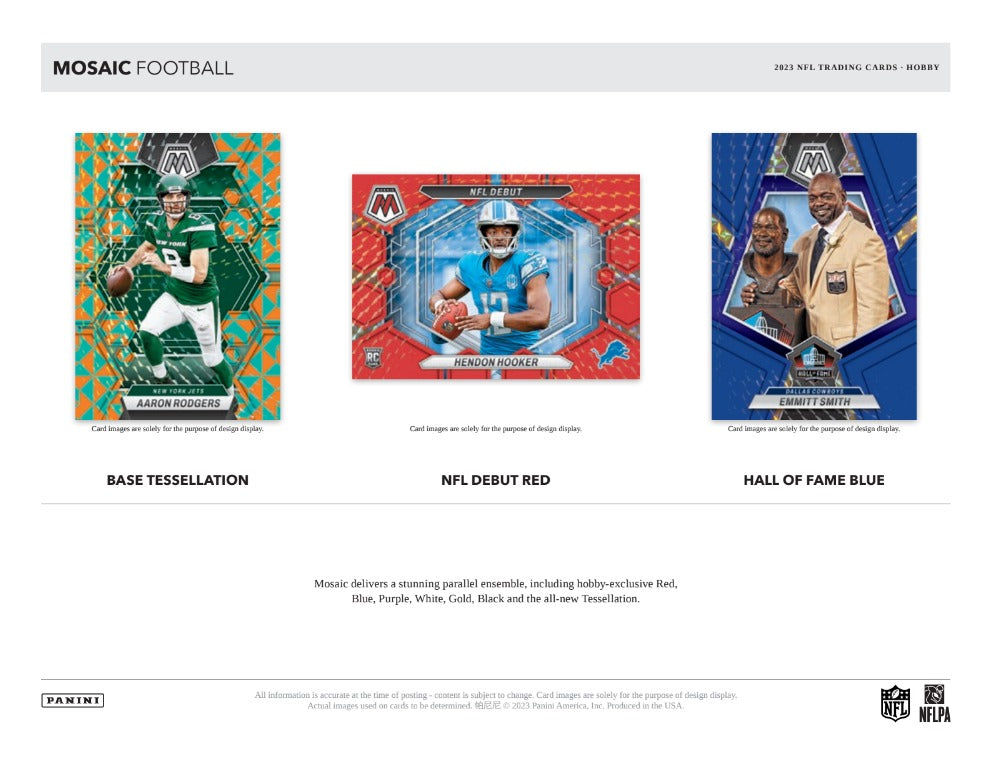 2022 Panini Mosaic Football Hobby Box