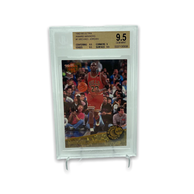 1992-93 Fleer Ultra Basketball Michael Jordan Award Winners BGS