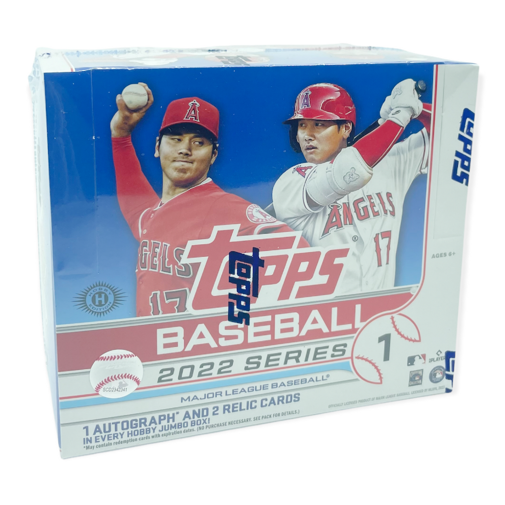 2022 Topps Series 1 Baseball HTA Jumbo Box – HOFBC