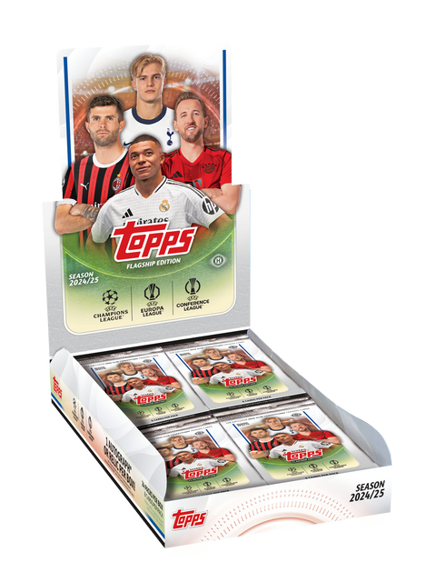 PRE-ORDER: 2024-25 Topps UEFA Club Competitions Soccer Hobby Box