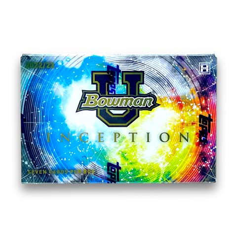 2022-23 Bowman University Inception Hobby Box