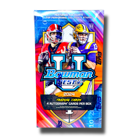 2024 Bowman's Best University Football Hobby Box Opened Live