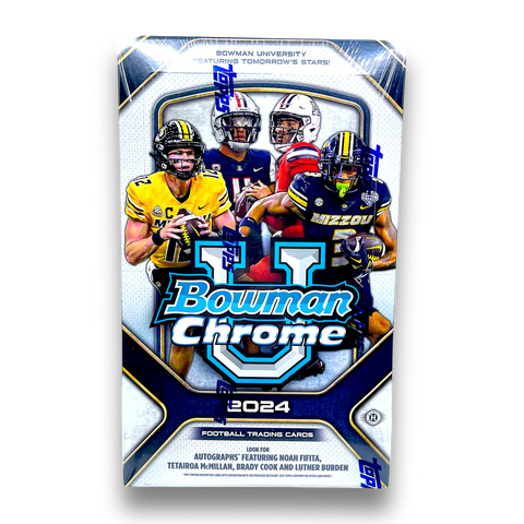 2024 Bowman University Chrome Football Hobby Box