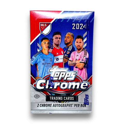 2024 Topps Chrome MLS Soccer Hobby Box Opened Live