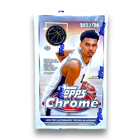 2023-24 Topps Chrome Basketball Hobby Box Opened Live