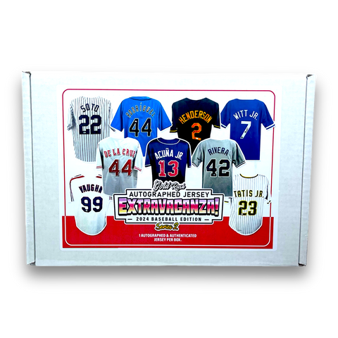 2024 Gold Rush Autographed Baseball Extravaganza Jersey Series 2 Box