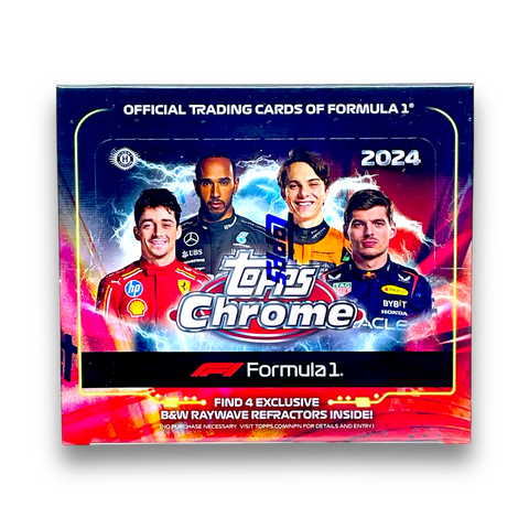 2024 Topps Chrome Formula 1 Racing Qualifying Lap Box