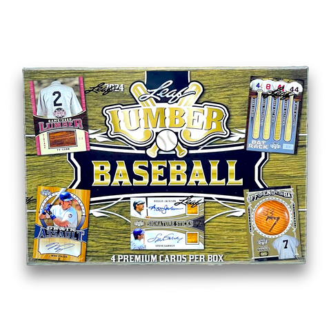 2024 Leaf Lumber Baseball Hobby Box Opened Live