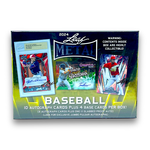 2024 Leaf Metal Baseball Jumbo Box