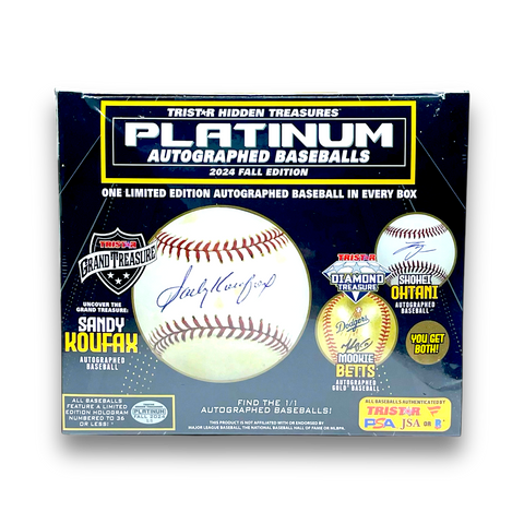 2024 Tristar Hidden Treasures Autographed Baseball Platinum Fall Edition