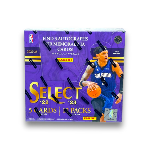 2021/22 Panini Select Basketball Hobby Box