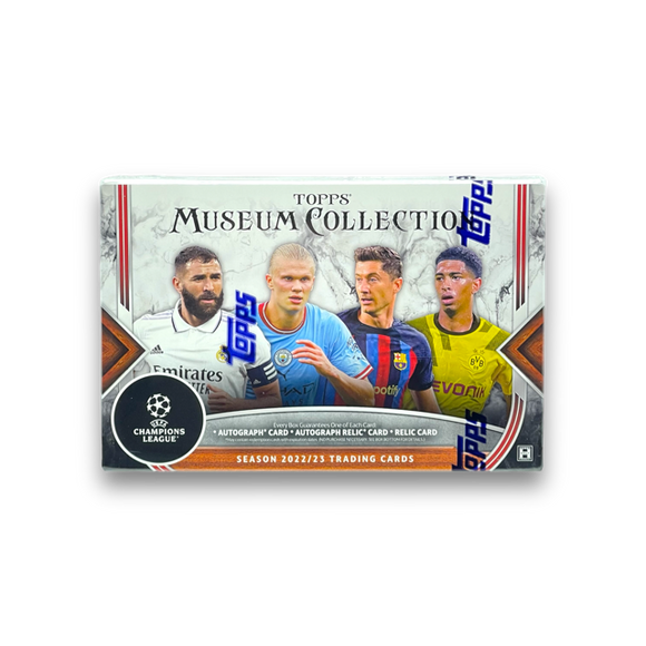 202223 Topps UEFA Champions League Museum Collection Soccer Hobby Box