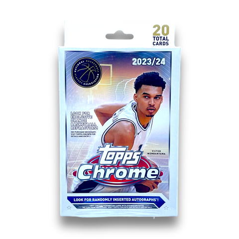 2023-24 Topps Chrome Basketball Hanger Box Opened Live