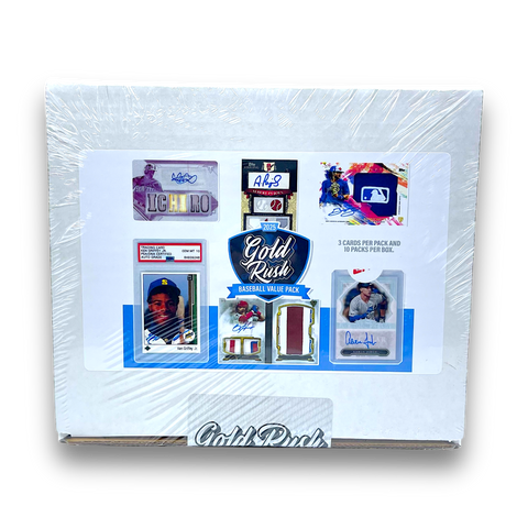 2024 Gold Rush Baseball Value 10-Pack Box