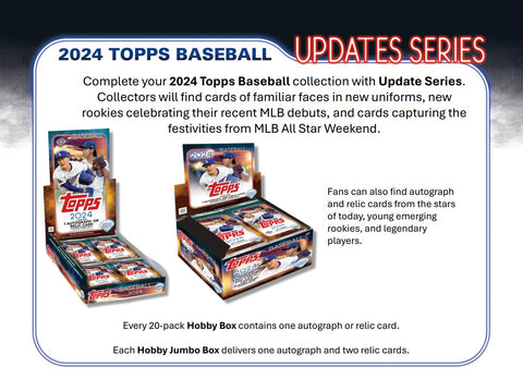 2024 Topps Update Series Baseball Hobby Box Opened Live