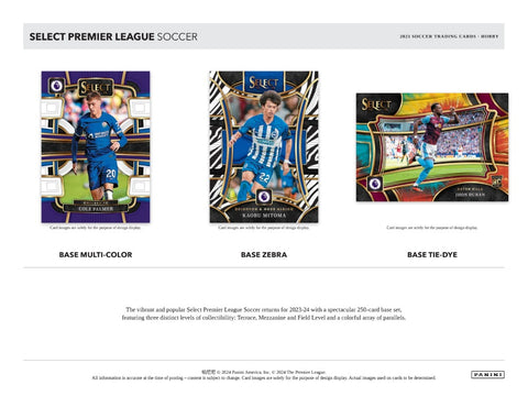 2023-24 Panini Select Premier League Soccer Hobby Box