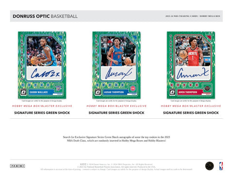 2023-24 Panini Donruss Optic Basketball Hobby Exclusive Mega Box