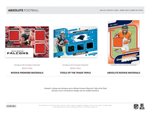 2024 Panini Absolute Football Hobby Exclusive Mega Box Opened Live