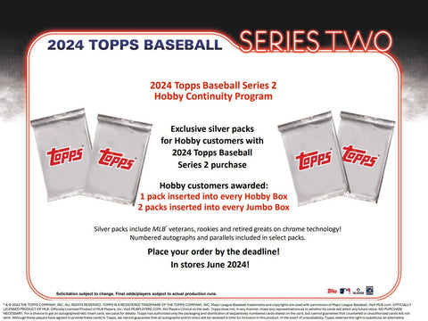 2024 Topps Series 2 Baseball HTA Jumbo Box Opened Live