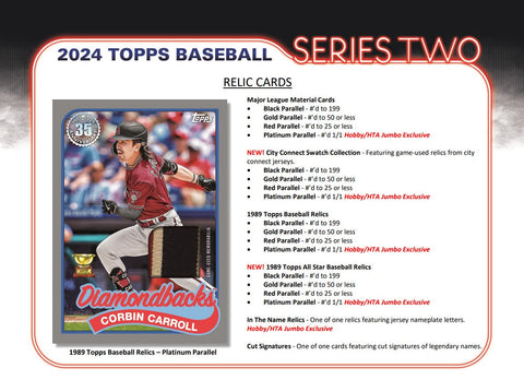 2024 Topps Series 2 Baseball Hobby Box Opened Live