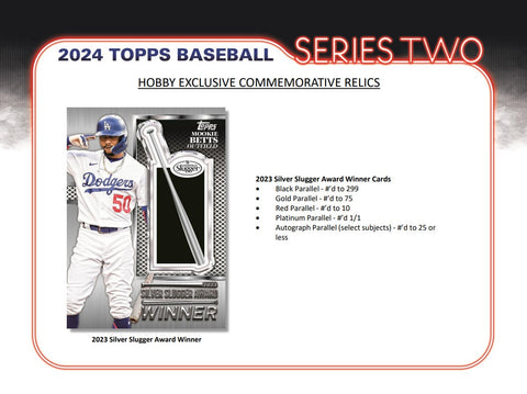 2024 Topps Series 2 Baseball Hobby Box Opened Live