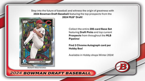 PRE-ORDER: 2024 Bowman Draft Baseball Hobby Jumbo Box