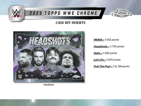 PRE-ORDER: 2025 Topps Chrome WWE Hobby Box