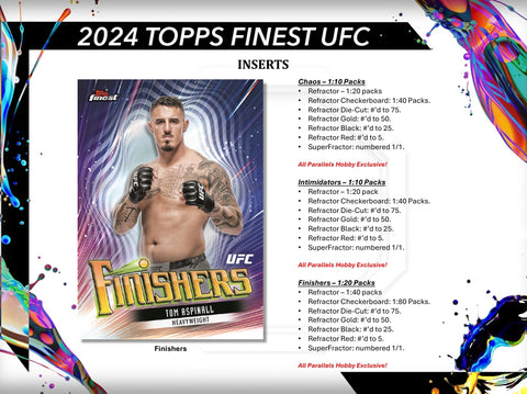 PRE-ORDER: 2024 Topps UFC Finest Hobby Box