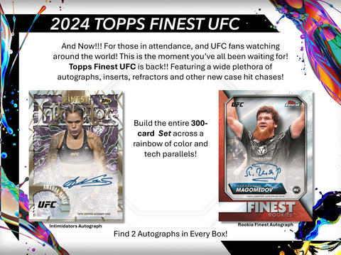 PRE-ORDER: 2024 Topps UFC Finest Hobby Box