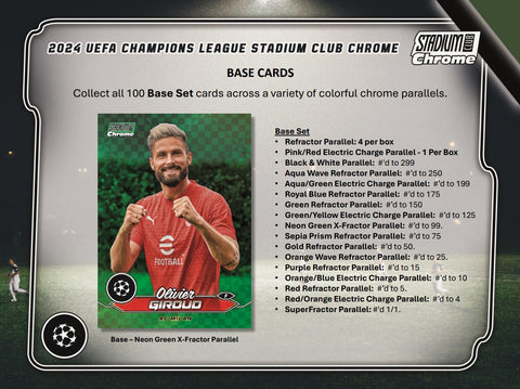 2023-24 Topps UEFA Club Competitions Stadium Club Chrome Soccer Hobby Box Opened Live