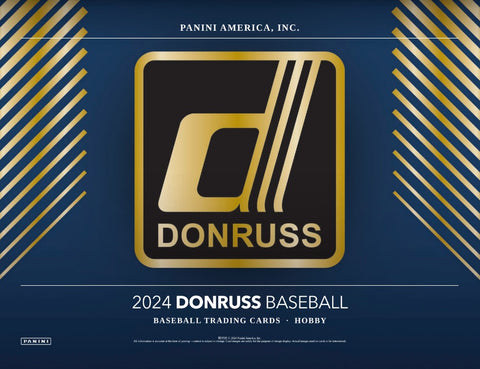 2024 Panini Donruss Baseball Hobby Box Opened Live