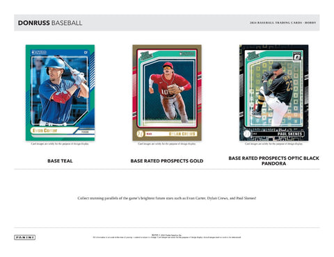 2024 Panini Donruss Baseball Hobby Box Opened Live