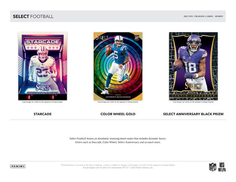 2023 Panini Select Football Hobby Box