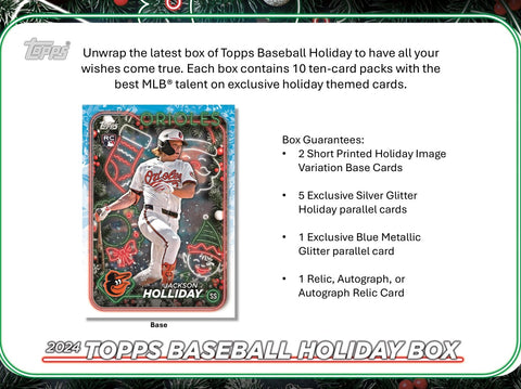 2024 Topps Holiday Baseball Mega Box