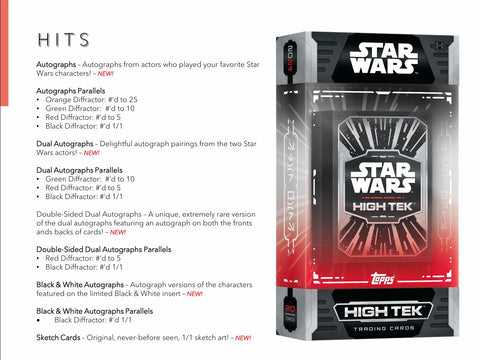 2024 Topps Star Wars High-Tek Hobby Box