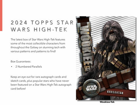 2024 Topps Star Wars High-Tek Hobby Box