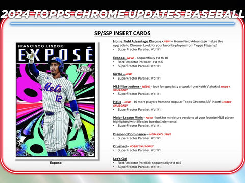 2024 Topps Chrome Update Baseball Hobby Box Opened Live