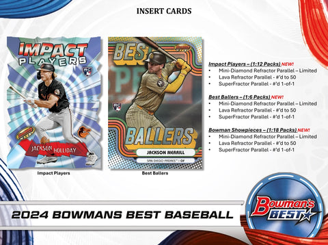 2024 Bowman’s Best Baseball Hobby Box Opened Live