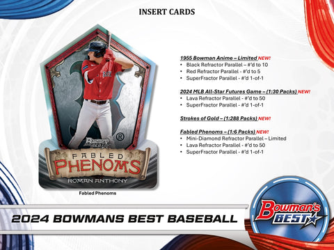 2024 Bowman’s Best Baseball Hobby Box Opened Live