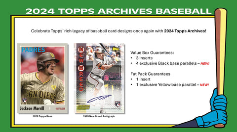 2024 Topps Archives Baseball Value Box