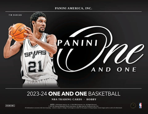 PRE-ORDER: 2023-24 Panini One & One Basketball Hobby Box