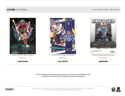 2024 Panini Score Football Hobby Exclusive Blaster Box