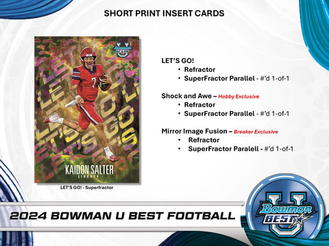 2024 Bowman's Best University Football Hobby Box Opened Live